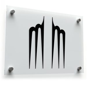 Minimalist Tribal Claw Sticker