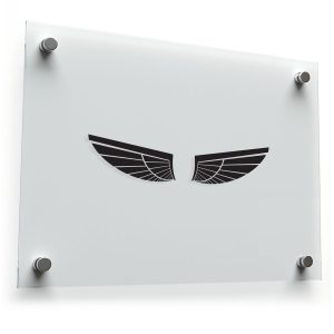 Minimalist Wing Design Sticker