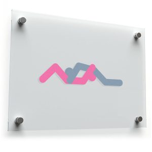 Minimalist Wrestling Sticker