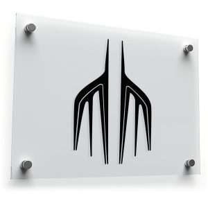 Modern Abstract Vinyl Sticker