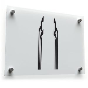 Modern Black Stripe Vinyl Decal Set