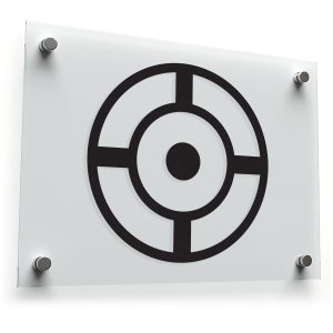 Modern Circular Symbol Vinyl Decal