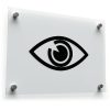 Modern Eye Silhouette Sticker