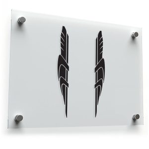 Modern Tribal Feather Decal Set