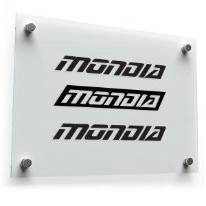 Mondia Logo Sticker Set