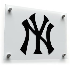 Monogram NY Silhouette Sticker