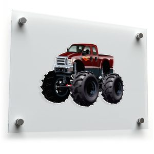 Monster Truck Sticker