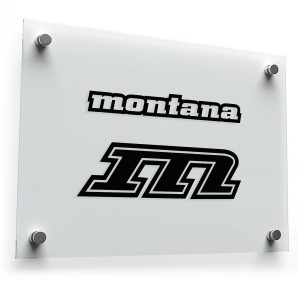 Montana Logo Decal Set