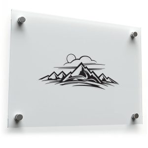 Mountain Landscape Sticker