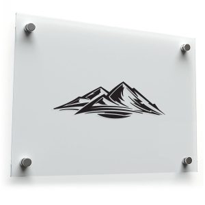 Mountain Range Decal
