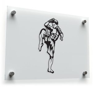 Muay Thai Fighter Sticker