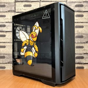 Alternative view of Muscle Bee Sticker