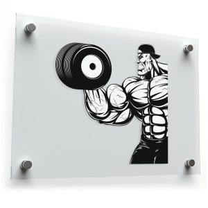 Muscle Builder Sticker
