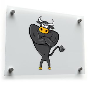 Muscle Bull Sticker