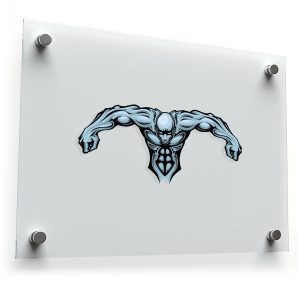 Muscle Man Sticker