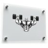 Muscle Man Weightlifting Vinyl Sticker 1