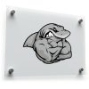 Muscle Shark Sticker