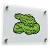 Muscular Alligator Sticker