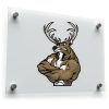 Muscular Deer Sticker