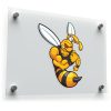 Muscular Wasp Sticker