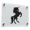 Mystical Black Unicorn Sticker 1