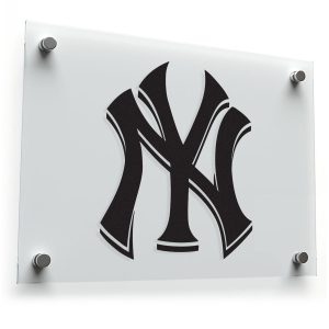 NY Monogram Logo Sticker