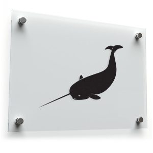 Narwhal Vinyl Sticker