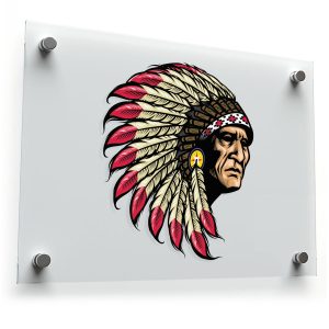 Native American Chief Sticker