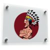 Native American Chief Vinyl Sticker
