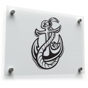 Nautical Anchor and Rope Sticker