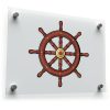 Nautical Ship Wheel Sticker