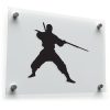 Ninja Warrior Silhouette Sticker