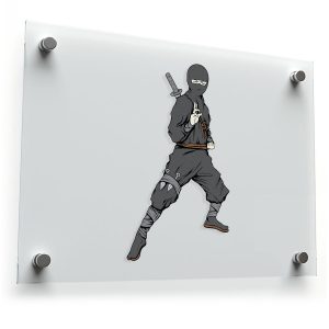 Ninja Warrior Sticker