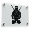 Ninja Warrior Sticker
