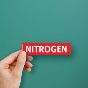 Alternative view of Nitrogen Label Sticker