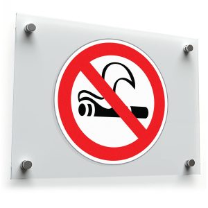 No Smoking Sign Sticker