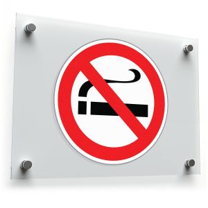 No Smoking Sign Sticker