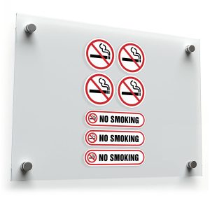 No Smoking Sign Stickers
