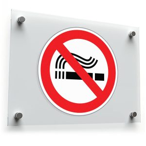 No Smoking Sticker