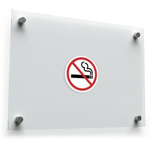 No Smoking Sticker Set – Pack of 5 High
