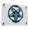 Occult Goat Pentagram Sticker 1