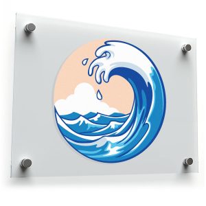 Ocean Wave Sticker