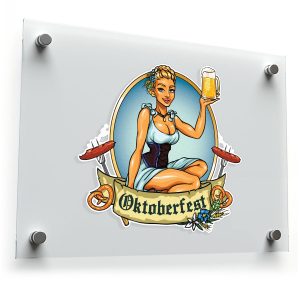 Oktoberfest Vinyl Sticker