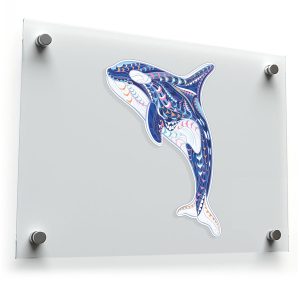 Orca Art Sticker