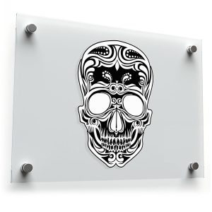 Ornamental Skull Sticker