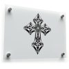 Ornate Cross Sticker