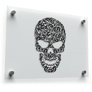 Ornate Skull Sticker