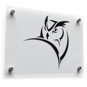 Owl Silhouette Sticker
