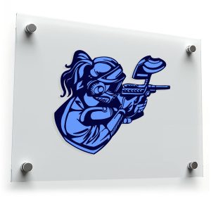 Paintball Warrior Sticker