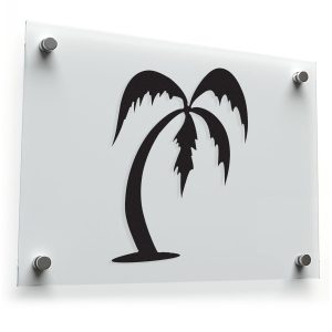 Palm Tree Silhouette Sticker